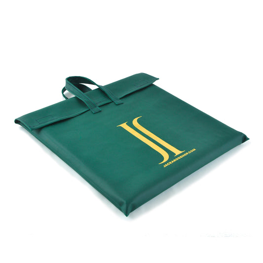 JACKAROO™ VIP CARRIER BAG GREEN LEATHER